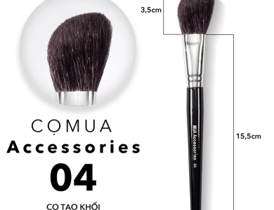 Cọ Lẻ trang điểm chuyên nghiệp cán đen MUA ACCESORIES