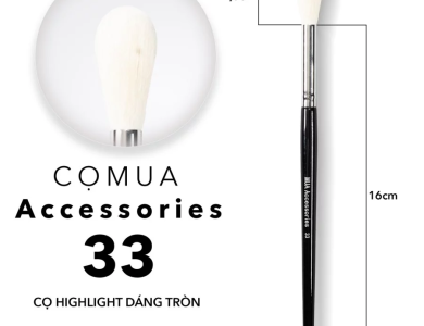 Cọ Lẻ trang điểm chuyên nghiệp cán đen MUA ACCESORIES