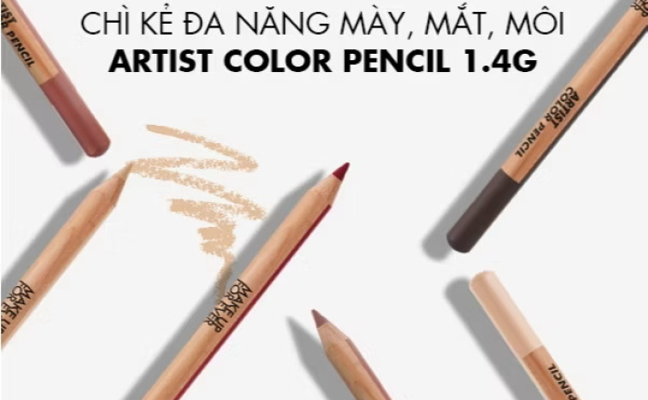 ￼MỚI - Chì kẻ đa năng cho mày, mắt, môi Artist Color Pencil 1.4G - MAKE UP FOR EVER 