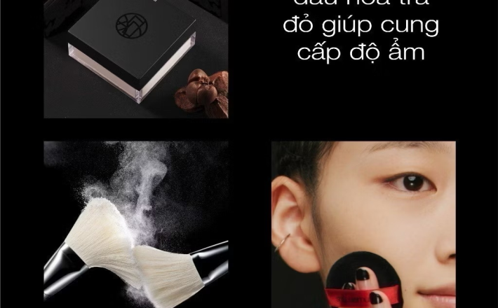 ￼phấn phủ dạng bột siêu mịn mờ lì kiềm dầu lâu trôi shu uemura unlimited mopo breathable fixing loose powder 15g 