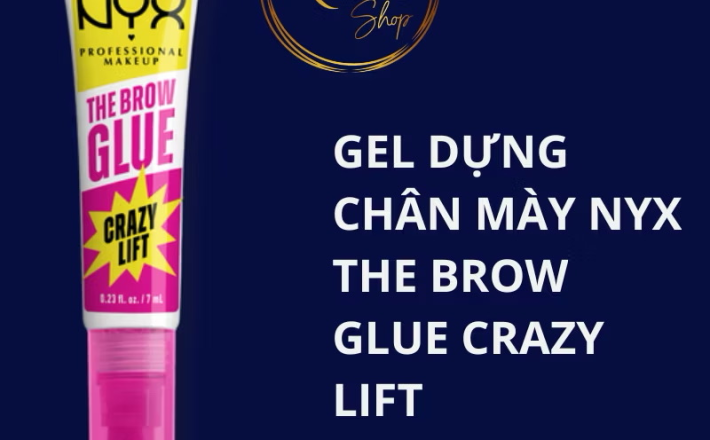 ￼Gel dựng chân mày NYX The Brow Glue Crazy Lift Brow Lamination 