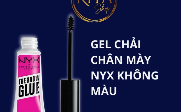￼Gel chải chân mày NYX Brow Glue không màu 