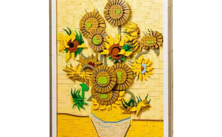 ￼LEGO ART 31215 Đồ Chơi Lắp Ráp Tranh Hoa Hướng Dương Của Vincent Van Gogh  (2615 chi tiết) 
