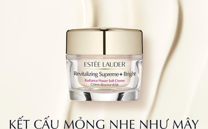 ￼Kem dưỡng sáng săn chắc mờ thâm Estée Lauder Revitalizing Supreme+ Bright Radiance Power Soft Crème 50ml 