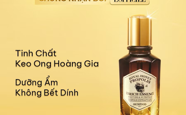￼Tinh Chất Sữa Ong Chúa Dưỡng Da SKINFOOD Royal Honey Propolis Enrich Essence 50ml 