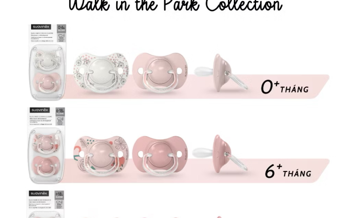 Bộ 2 ty ngậm silicone SX PRO SUAVINEX 