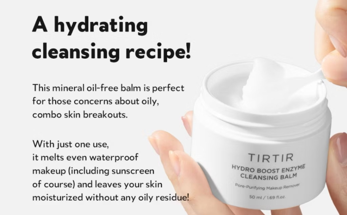 [TIRTIR] Sáp Tẩy Trang Hydro Enzyme Cleasing Balm 120ml / 50ml / 9ml 