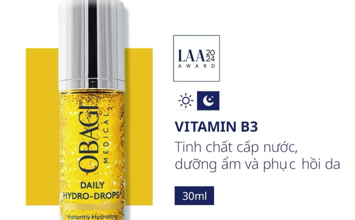 Serum Cấp Nước Dưỡng Ẩm & Phục Hồi Da Obagi Daily Hydro-Drops 30ml