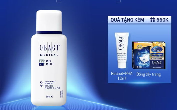 ￼Dung dịch cân bằng da Obagi Nu-Derm Toner 200ml 