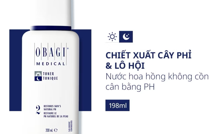 ￼Dung dịch cân bằng da Obagi Nu-Derm Toner 200ml 