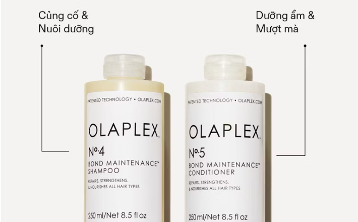￼Dầu xả phục hồi tăng cường khỏe tóc Olaplex No.5 Bond Maintenance Conditioner 250ml 