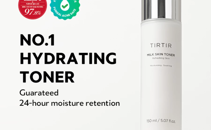 [TIRTIR] Nước Hoa Hồng Dưỡng Ẩm Sâu Hydrating Milk Toner 150ml / 50ml / 20ml (2% Niacinamide, Chamomile, Chiết xuất cám gạo,