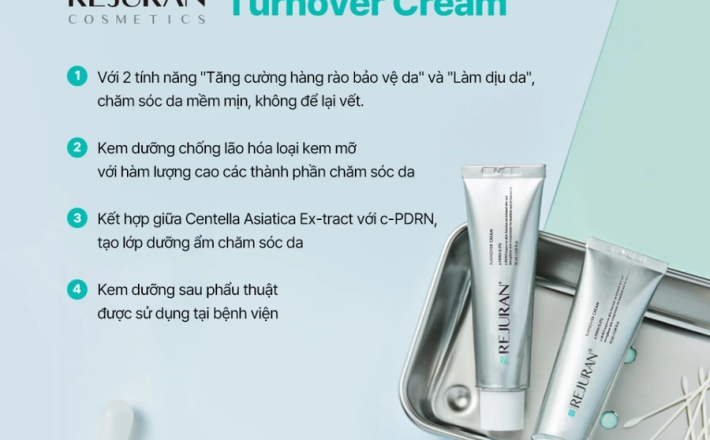 [REJURAN] Kem Dưỡng Phục Hồi Tái Tạo | Turnover Cream 50mL