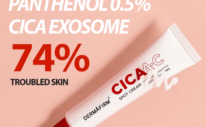 DERMAFIRM Kem trị mụn CICAA.C Trouble Spot Cream 15g