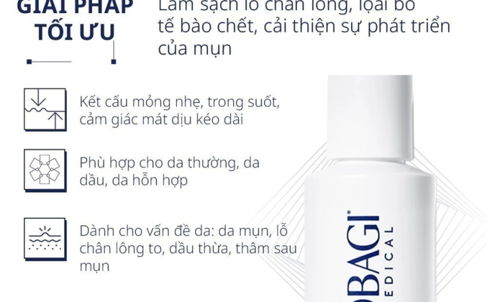 Sữa rửa mặt Obagi Medical Clenziderm M.D. Daily lightweight Foaming Blemish Cleanser 118ml