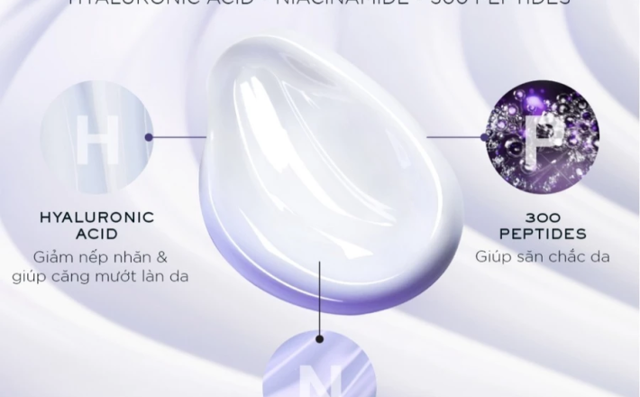 Kem Dưỡng Lancôme 300-peptide Rénergie nâng căng, săn chắc, giảm nhăn 50ml