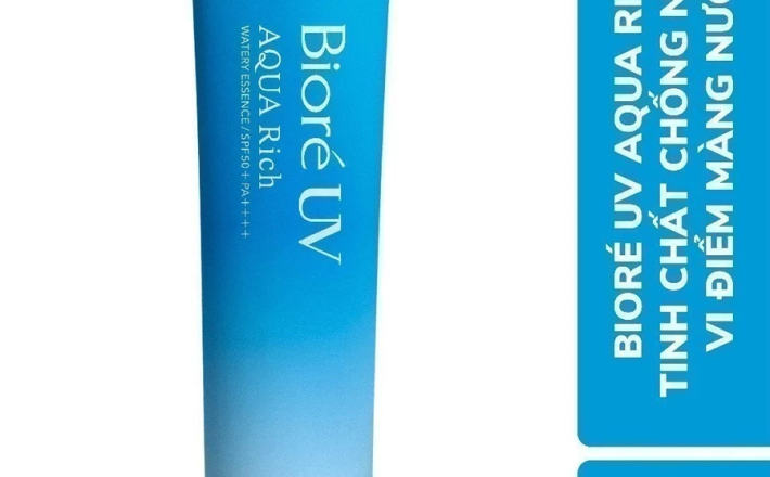 Essence Chống Nắng Màng Nước Dưỡng Ẩm Biore UV Aqua Rich Watery Essence SPF50+/PA++++ 85G