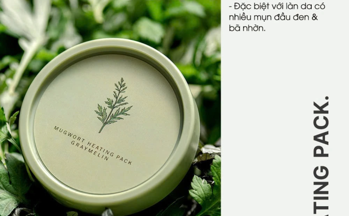 Mặt Nạ Ngải Cứu Graymelin Mugwort Heating Pack 100g