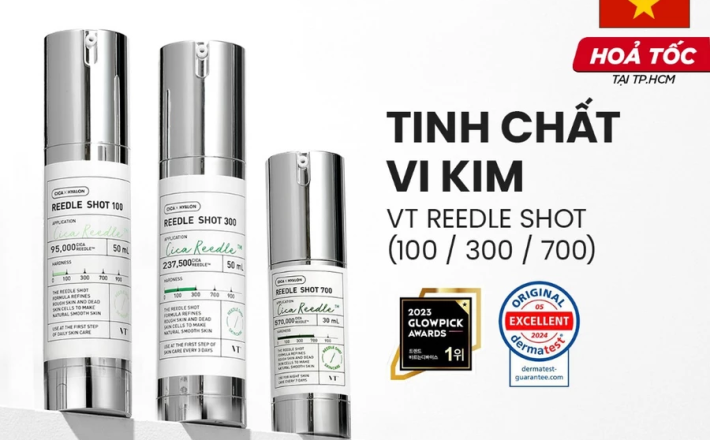 [VT Cosmetics] Tinh chất vi kim VT REEDLE SHOT 100/300/700