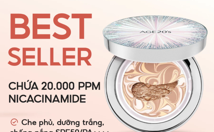 Phấn tươi AGE20's ESSENCE COVER PACT ORIGINAL EX INTENSE COVER SPF50+PA++++