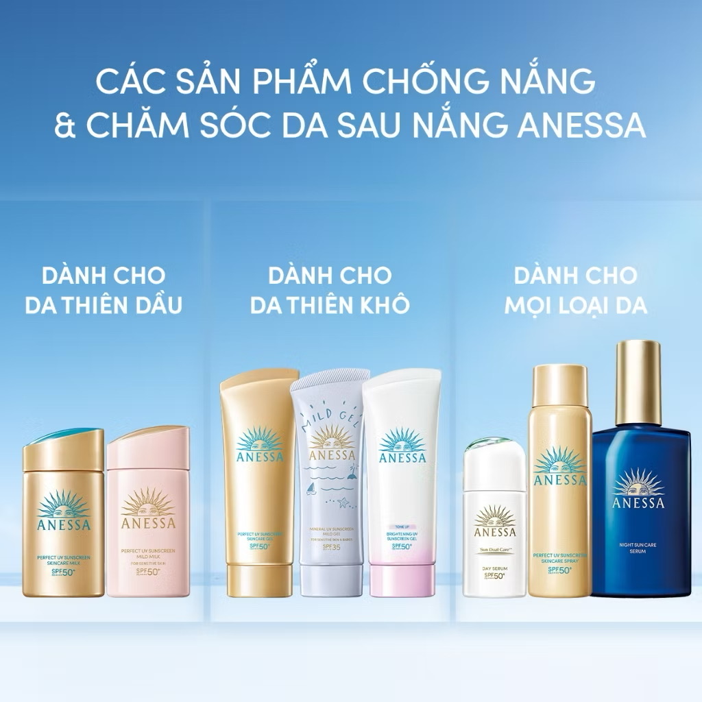 ￼Serum chống nắng dưỡng da nâng tông ngăn ngừa lão hóa Anessa Day Serum SPF50+ PA++++ 30ml 