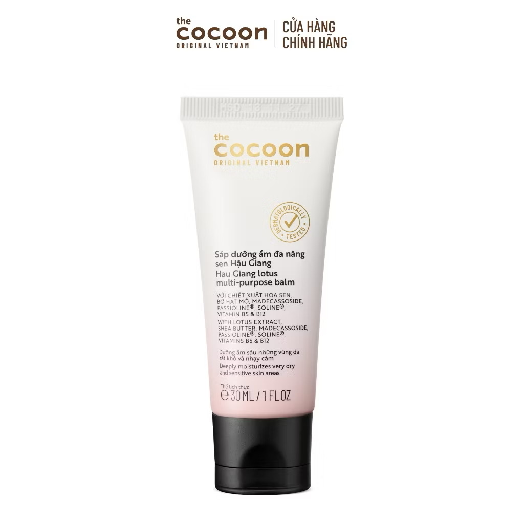 ￼Sáp dưỡng ẩm đa năng sen Hậu Giang Cocoon 30ml 