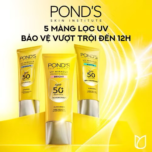 ￼KEM CHỐNG NẮNG PHỔ RỘNG POND'S UV MIRACLE SPF50+ PA++++ 