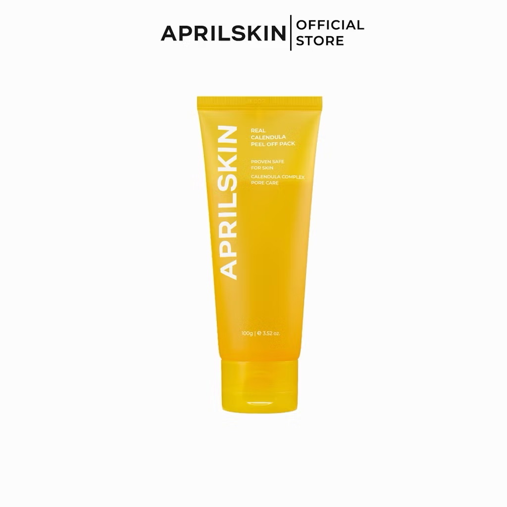 Mặt nạ lột tẩy tế bào da chết Aprilskin Real Calendula Peel Off Pack 100ml 
