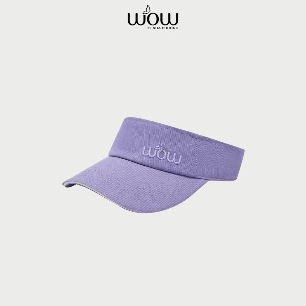 ￼Mũ lưỡi trai nửa đầu WOW by NHA PHUONG cotton - P0013 