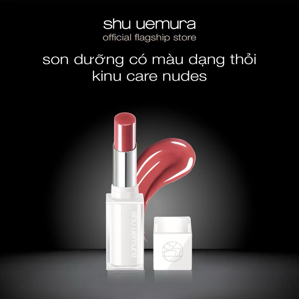 ￼son dưỡng môi có màu dạng thỏi shu uemura kinu care nudes 