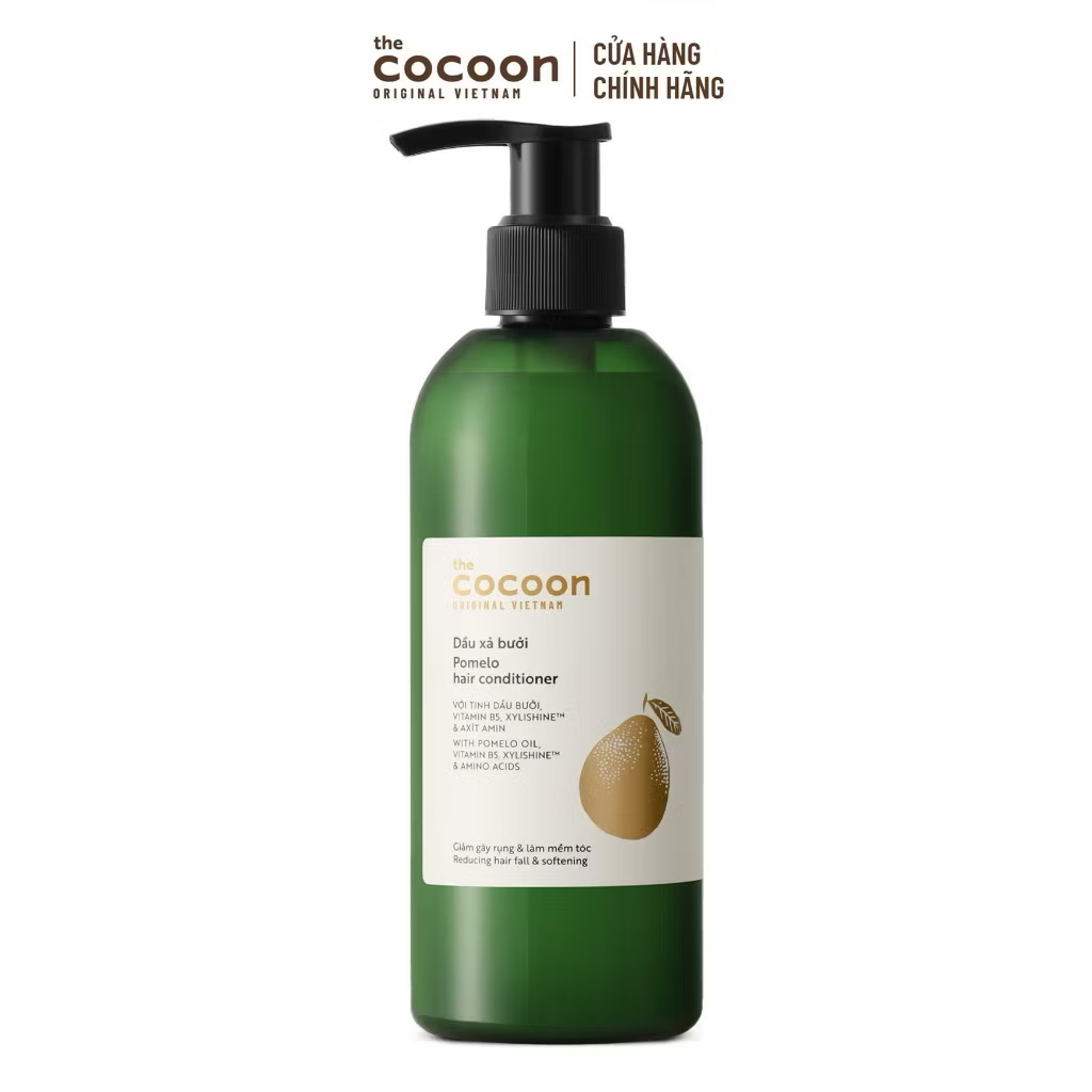 ￼SPECIAL COMBO gội bưởi 500ml + xả bưởi 310ml Cocoon tặng 1 Kem ủ tóc bưởi Cocoon giảm gãy rụng và làm mềm tóc 200ml 