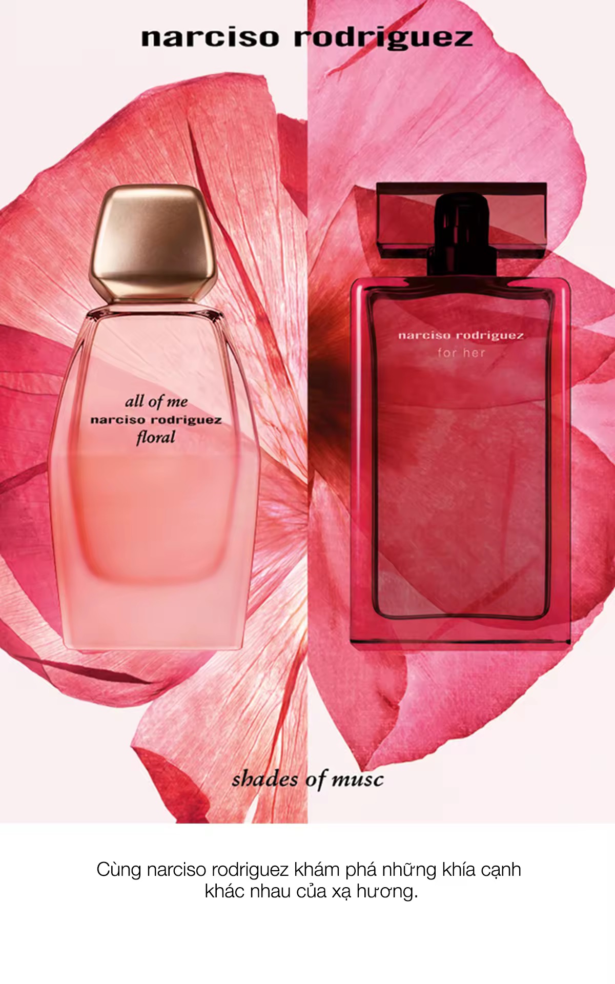 [CHỈ 23.09 | ƯU ĐÃI ĐẾN 19% + QUÀ TẶNG] Nước hoa nữ Narciso Rodriguez All Of Me Floral Eau De Parfum 30ml 