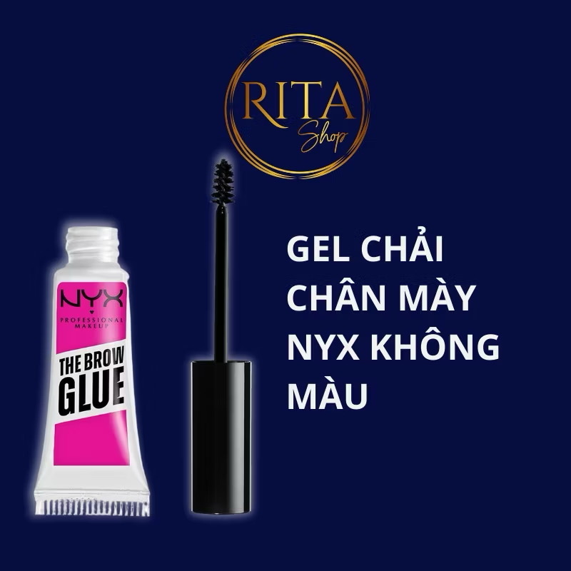 ￼Gel chải chân mày NYX Brow Glue không màu 