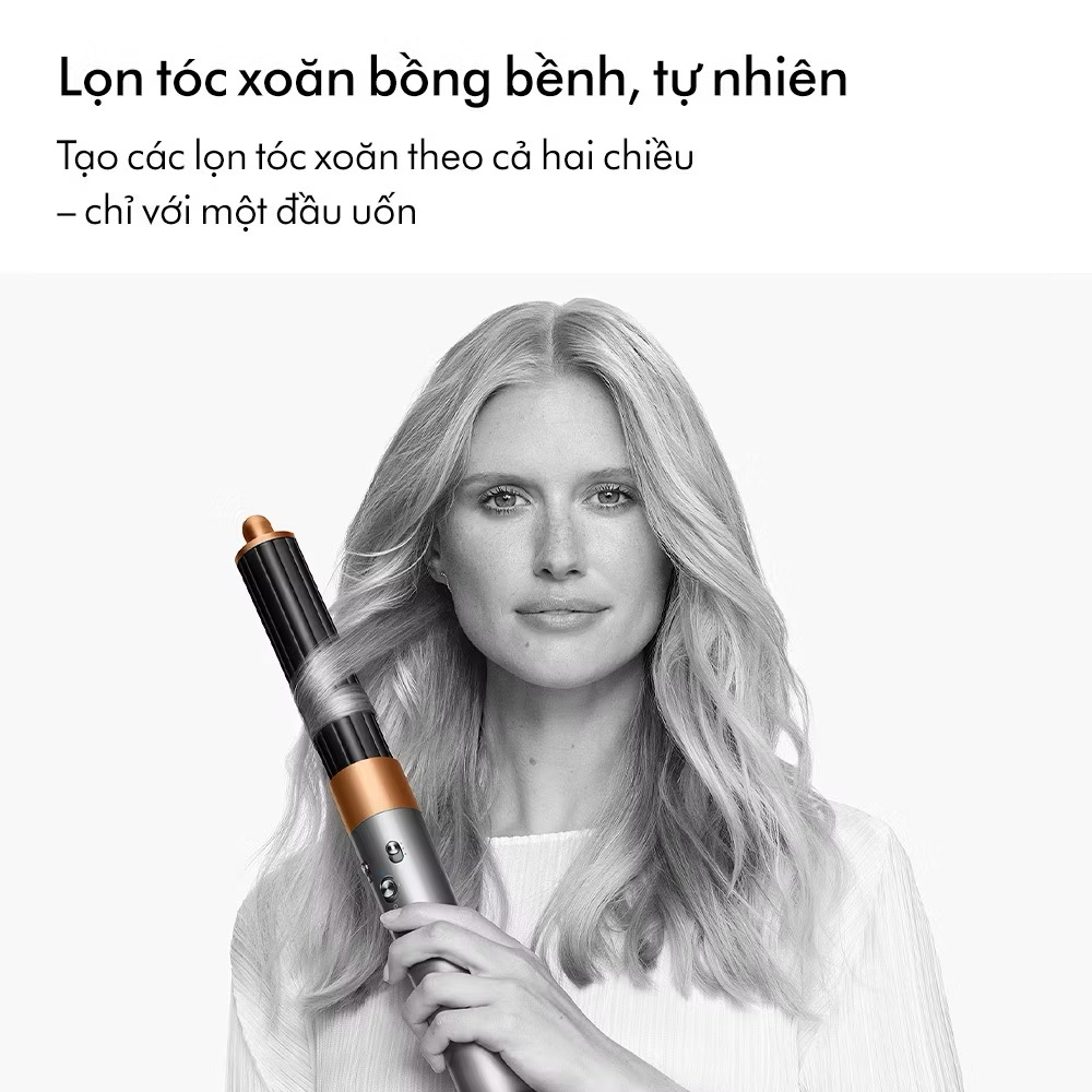 ￼[1-31.10 Độc quyền Shopee] Máy sấy và tạo kiểu tóc Dyson Airwrap ™ Origin HS02 (Không hộp da/No leather box) 