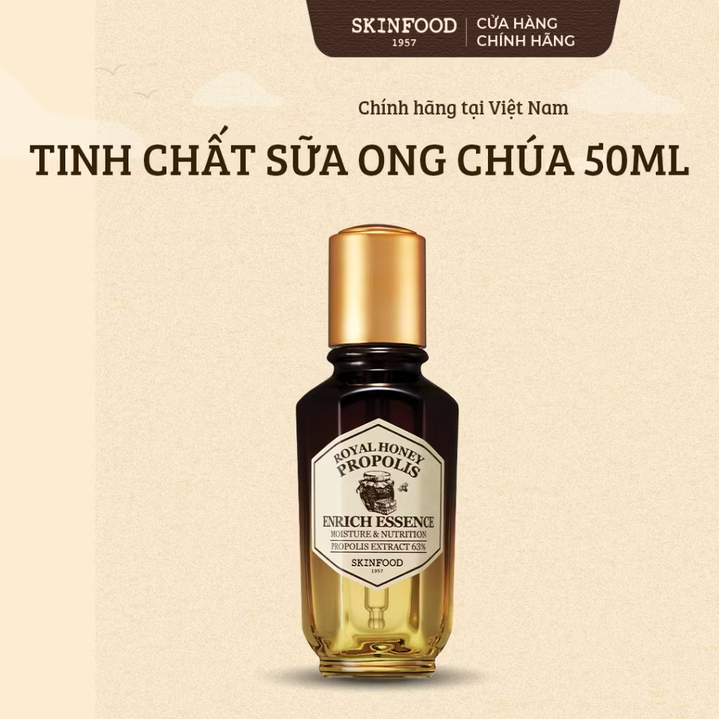 ￼Tinh Chất Sữa Ong Chúa Dưỡng Da SKINFOOD Royal Honey Propolis Enrich Essence 50ml 
