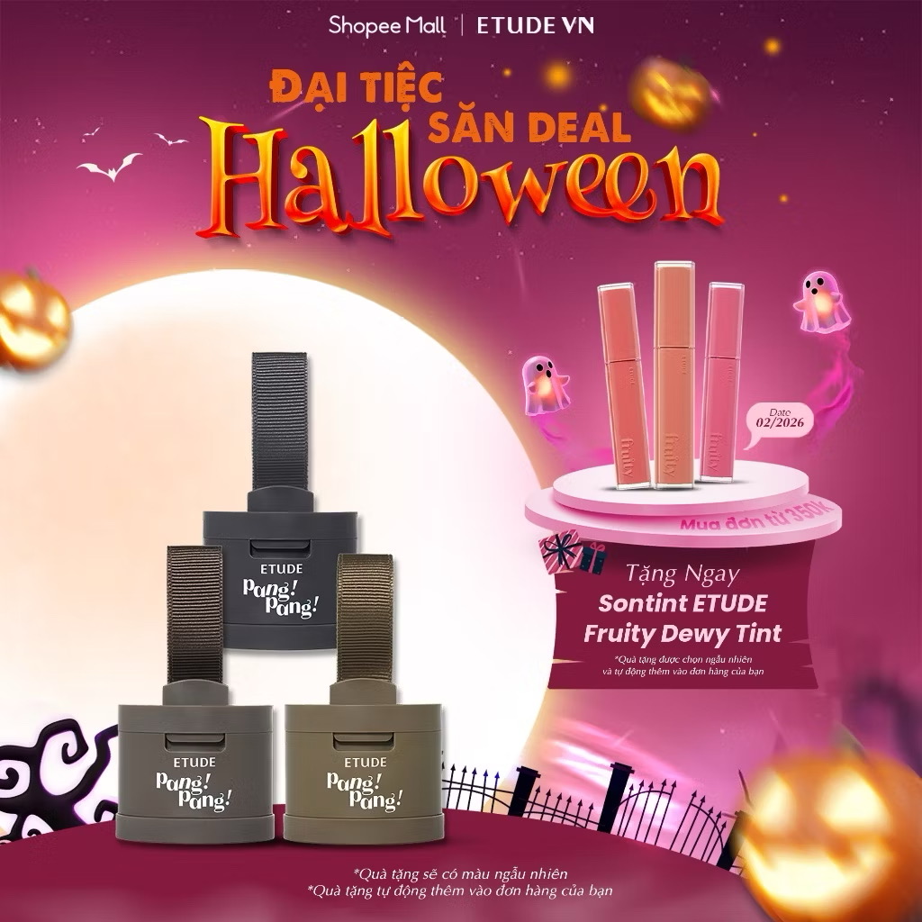 ￼Phấn Phủ Che Khuyết Điểm Tóc ETUDE Pang Pang Hair Shadow 3 màu, 3.5g 