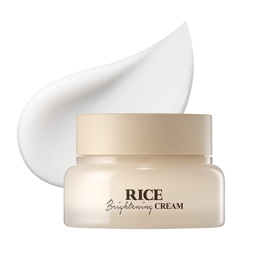 ￼[SKINFOOD Official] Kem sáng da từ gạo 60ml/ Làm sáng/ Se khít lỗ chân lông/ Rice Brightening Cream 