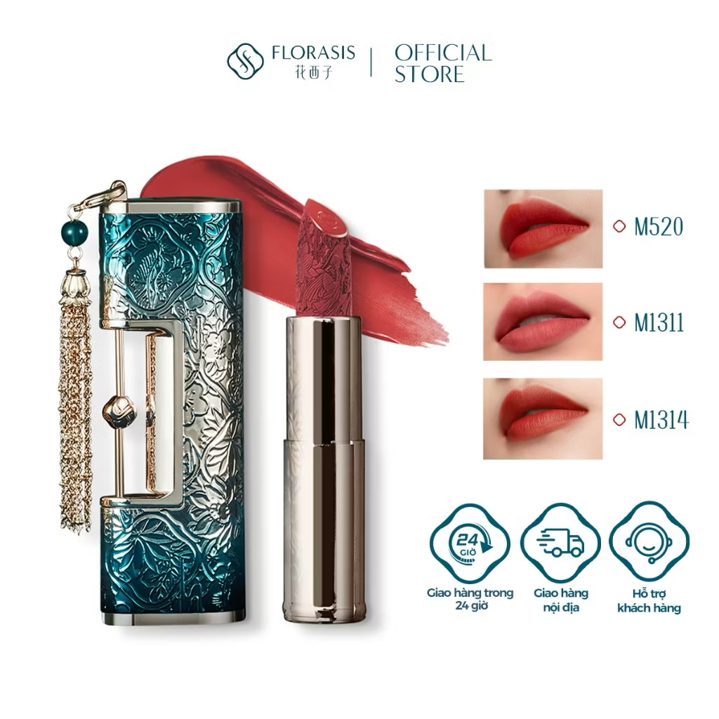 Florasis Son Môi Khóa Đồng Tâm  