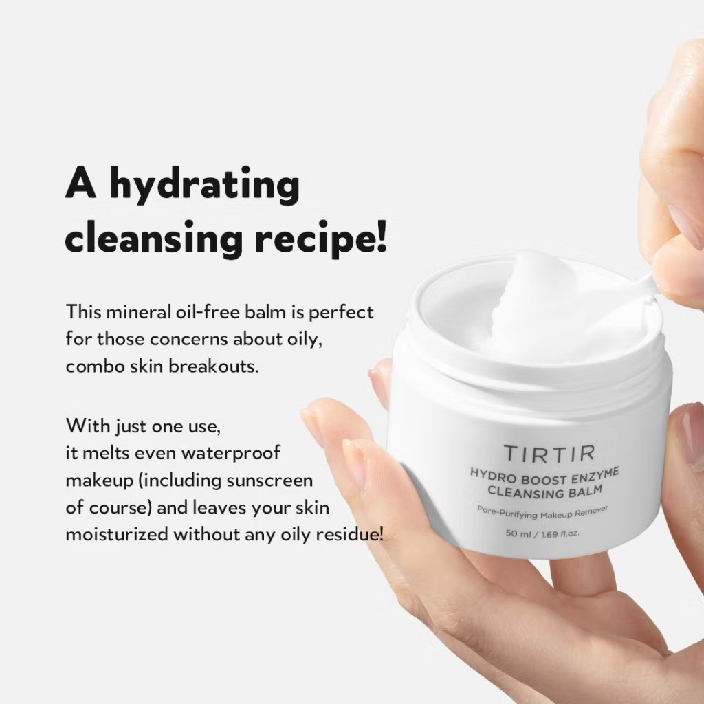 [TIRTIR] Sáp Tẩy Trang Hydro Enzyme Cleasing Balm 120ml / 50ml / 9ml 