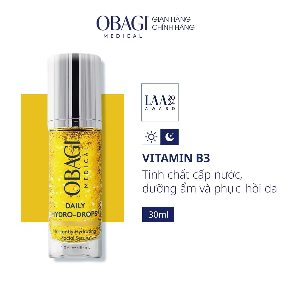 Serum Cấp Nước Dưỡng Ẩm & Phục Hồi Da Obagi Daily Hydro-Drops 30ml