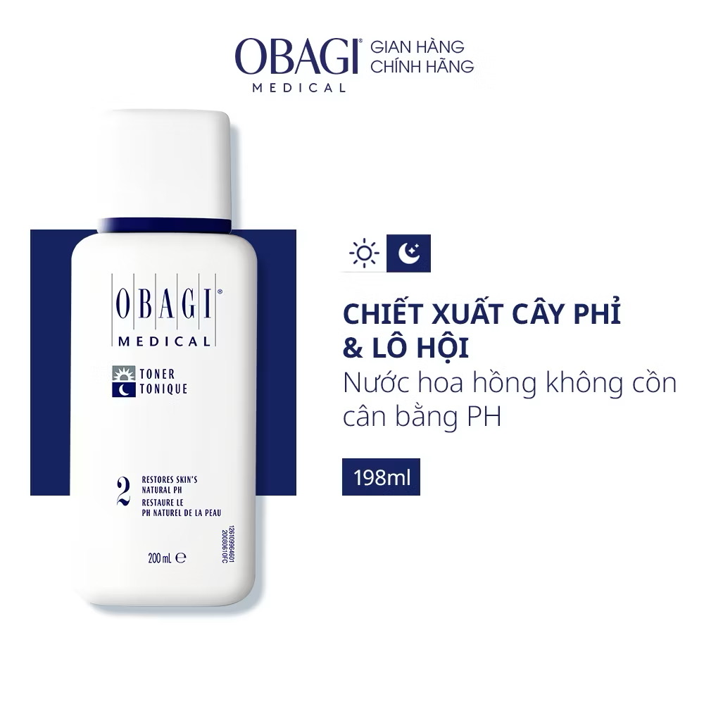￼Dung dịch cân bằng da Obagi Nu-Derm Toner 200ml 