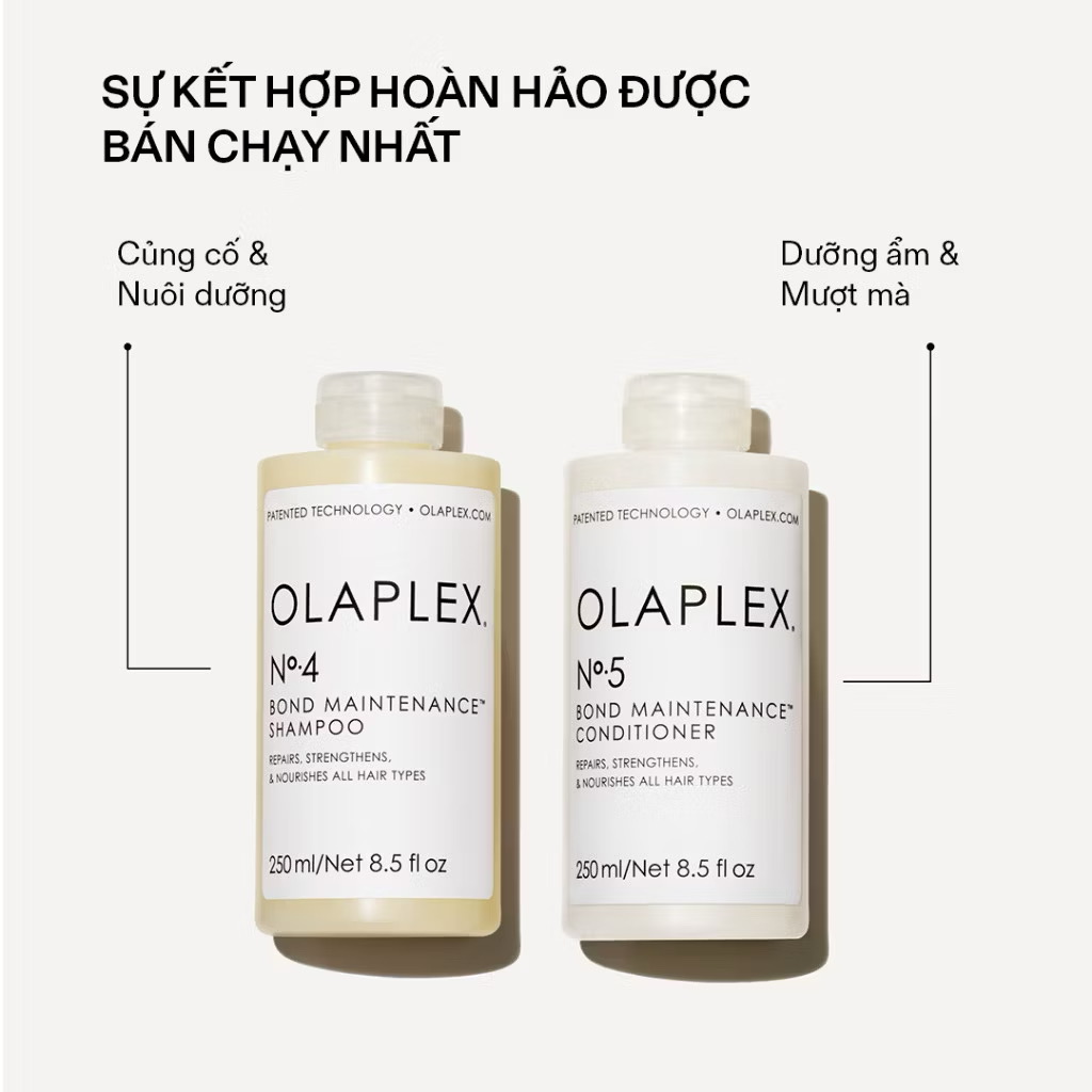 ￼Dầu xả phục hồi tăng cường khỏe tóc Olaplex No.5 Bond Maintenance Conditioner 250ml 