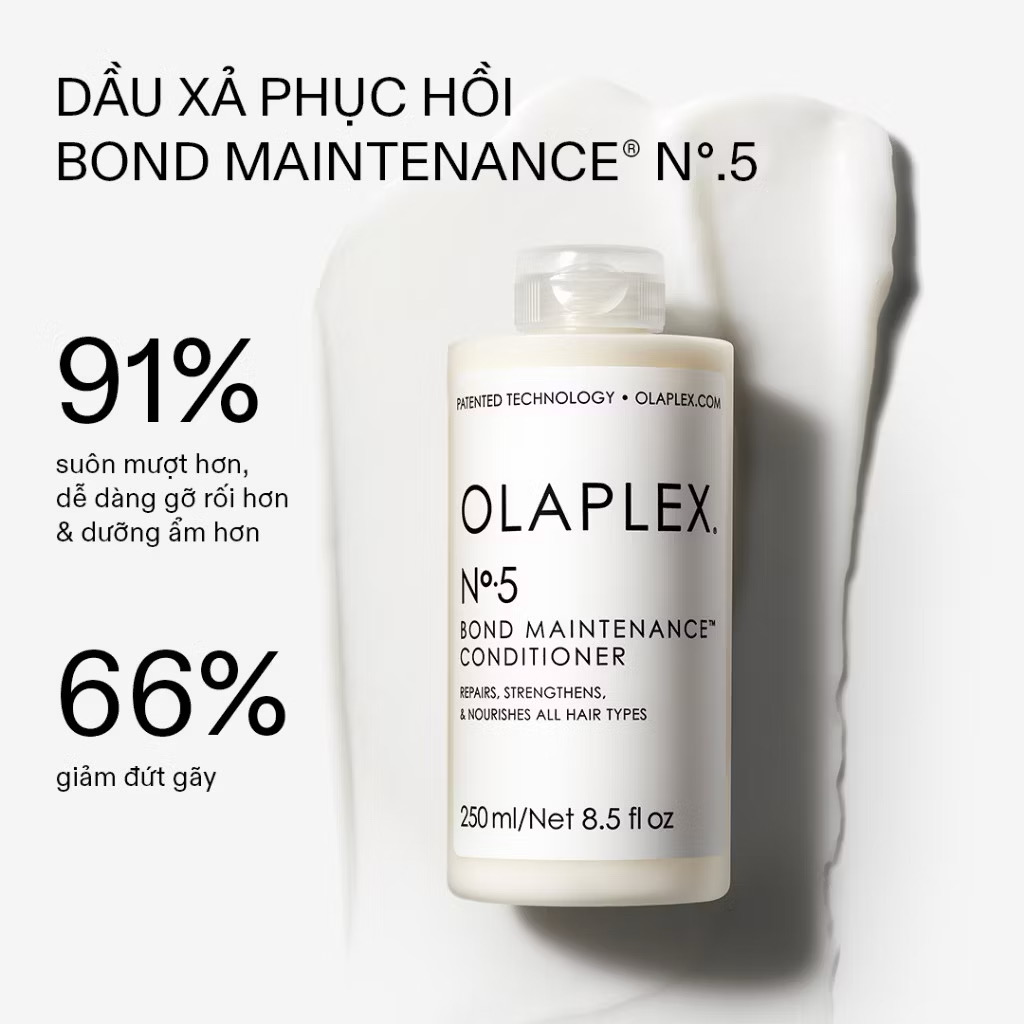 ￼Dầu xả phục hồi tăng cường khỏe tóc Olaplex No.5 Bond Maintenance Conditioner 250ml 