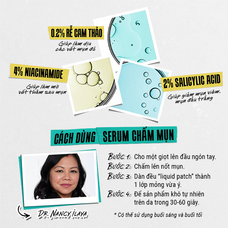 Serum chấm mụn 2 trong 1 Kiehl's Truly Targeted Blemish - Clearing Solution 15ml