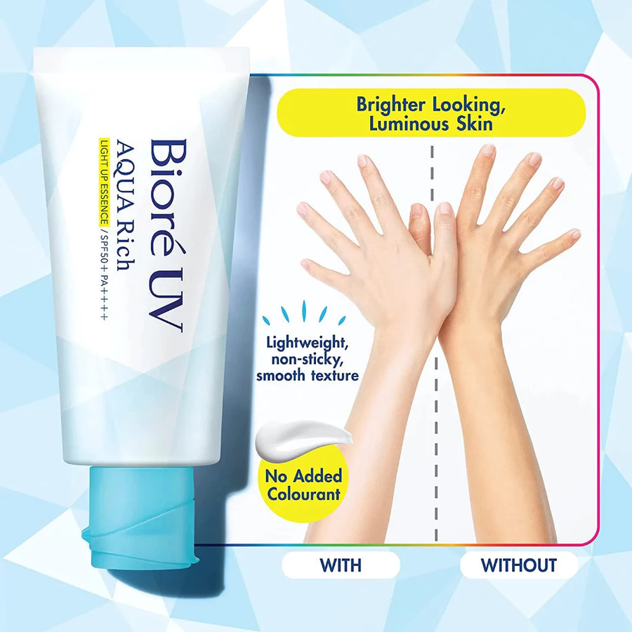 Combo 2 Biore Essence Chống Nắng Sáng UV AQUA SPF50+/PA++++ 70g/85g