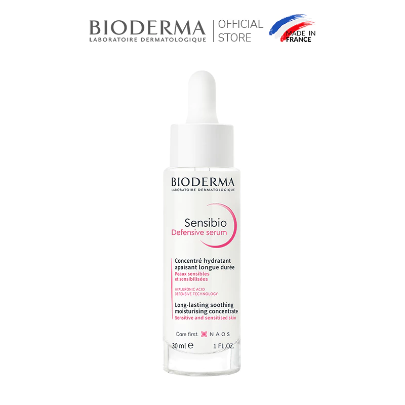 Tinh chất ngăn ngừa lão hóa cho da nhạy cảm Bioderma Sensibio Defensive Serum 30ml