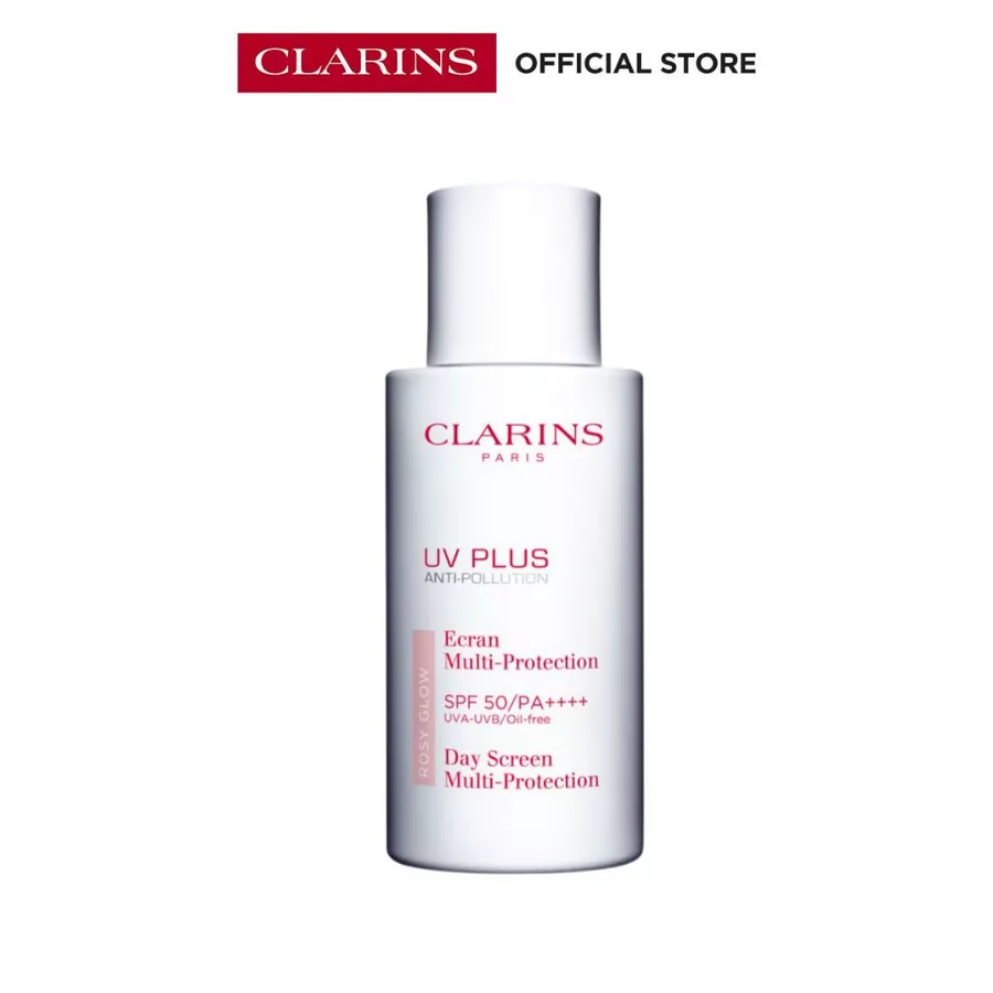 Kem Chống Nắng Chống Ô Nhiễm Clarins UV Plus Anti-Pollution SPF50 PA++++ UVA UVB Day Screen 50ml