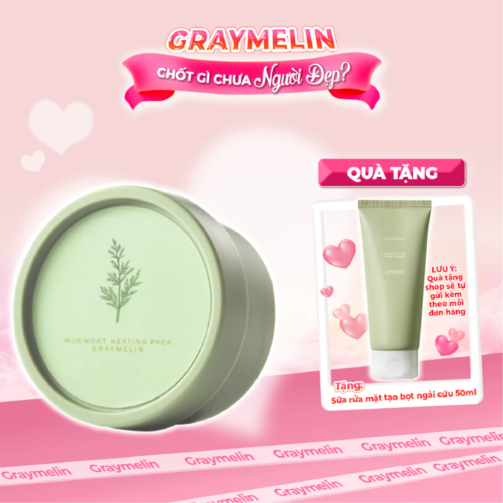 Mặt Nạ Ngải Cứu Graymelin Mugwort Heating Pack 100g