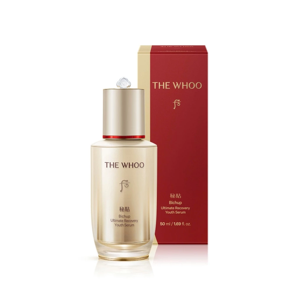 [Hannah Olala x Whoo] Tinh chất tự sinh chống lão hóa thế hệ thứ 4 THE WHOO Bichup Ultimate Recovery Youth Serum 50ml