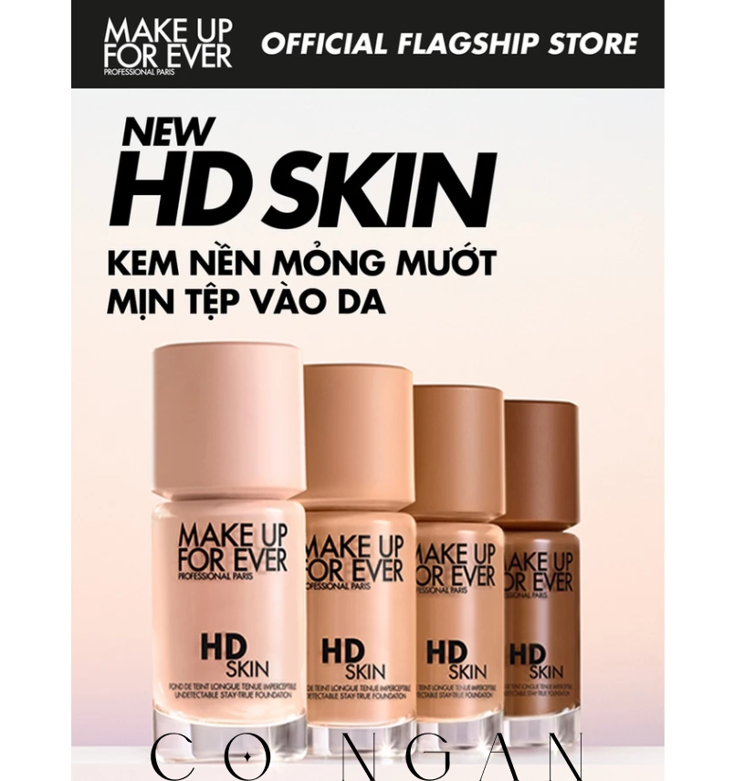 Make Up For Ever HD Skin Foundation 30ml